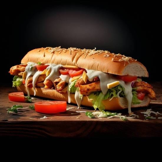 Mexican Chicken Steak & Cheese.