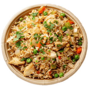 Korean Chicken Fried Rice